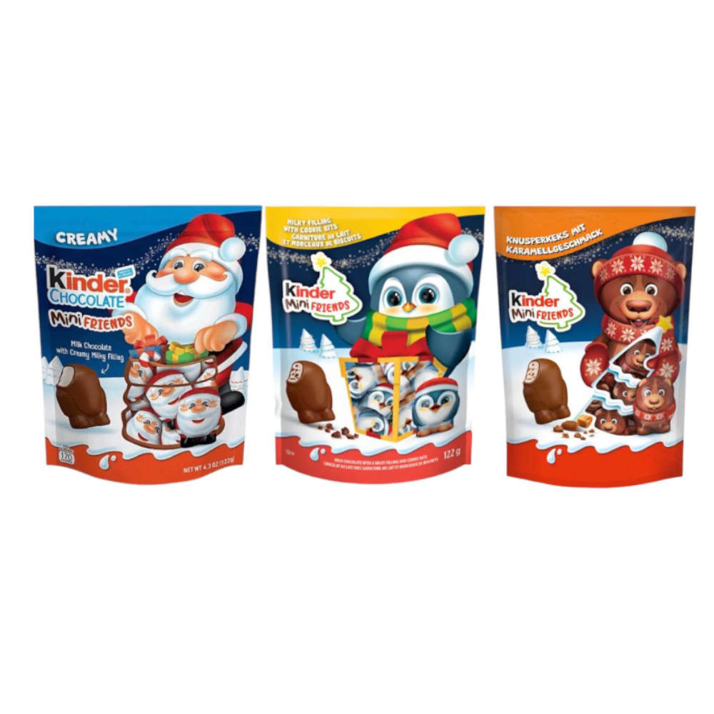 Шоколад Новорічний Kinder Mini Friends 122555 г