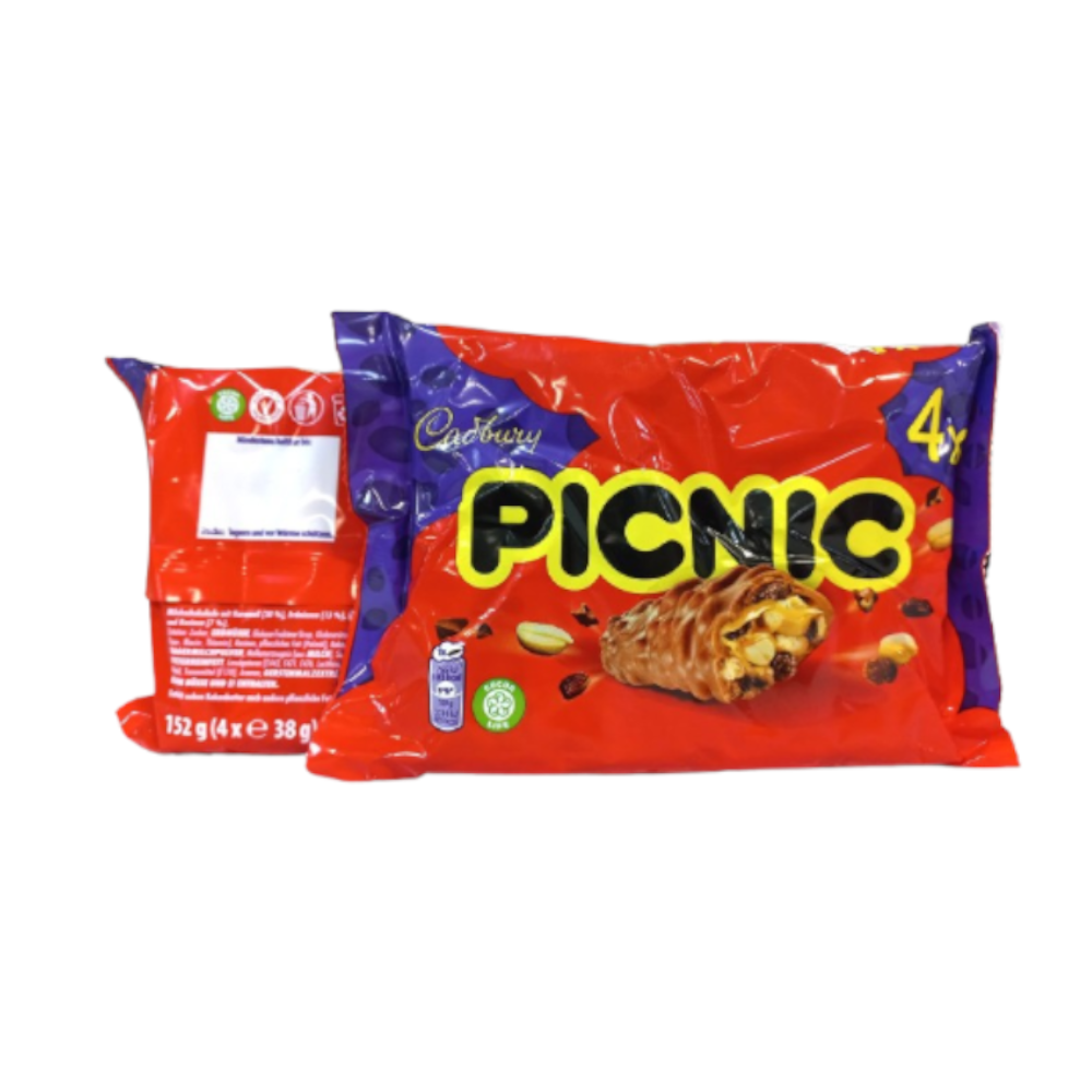 Шоколадні Батончики Picnic 152 г