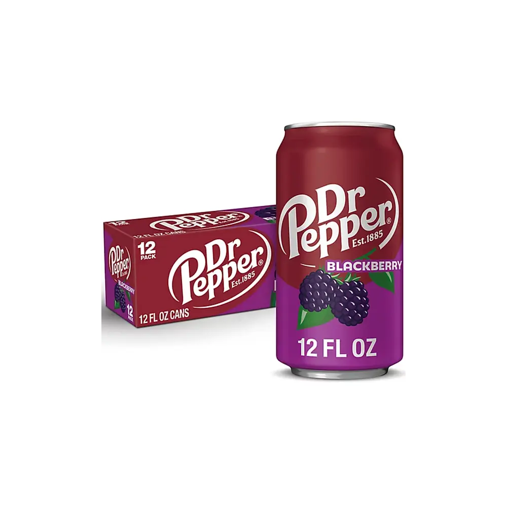 Напій Газований Dr. Pepper Blackberry USA 355 мл