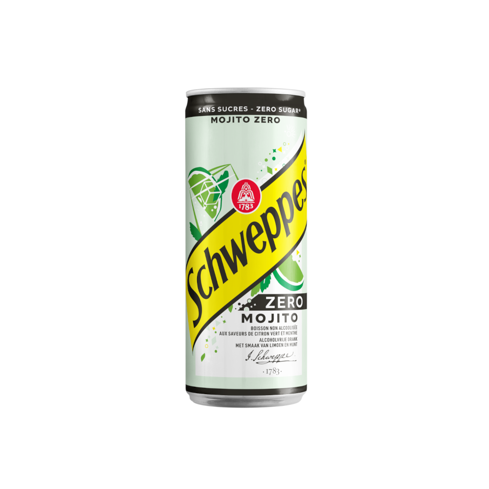 Напій Schweppes Zero Mojito 330 ml