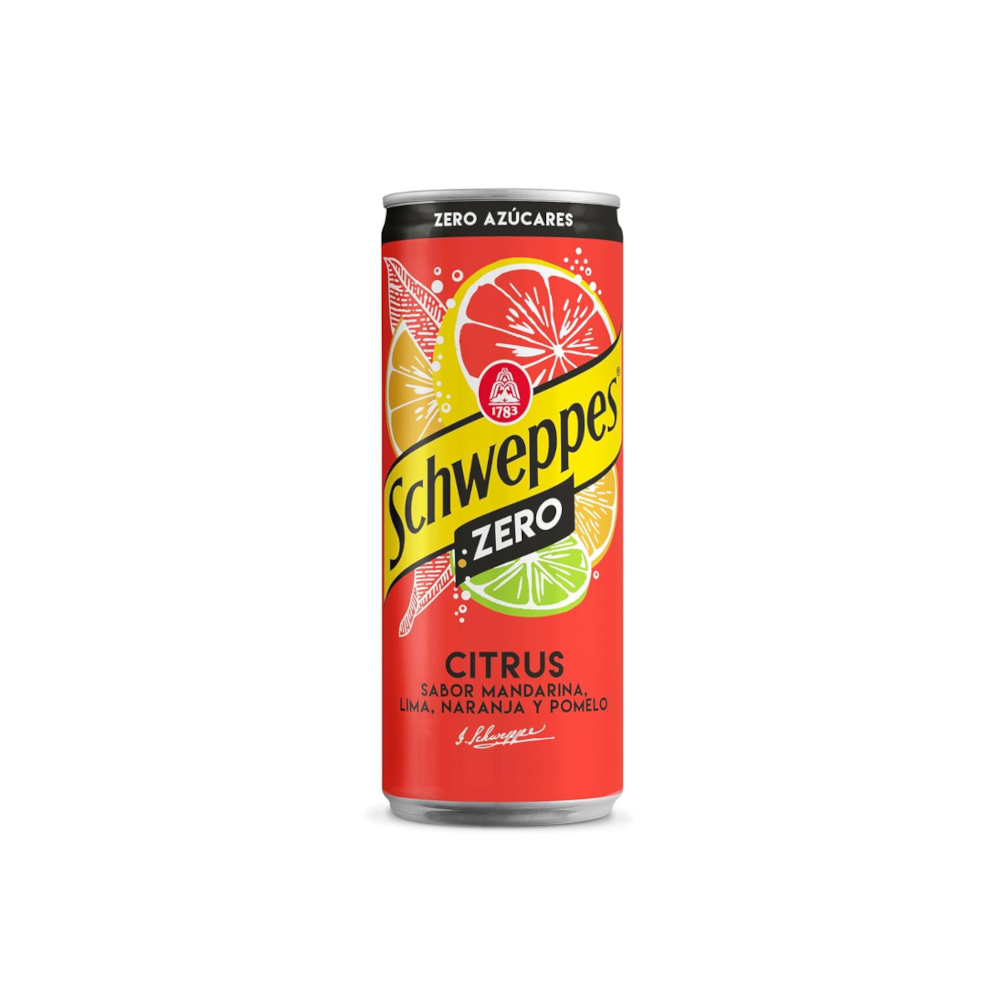 Напій Schweppes Zero Sugar Citrus Mix 330 ml
